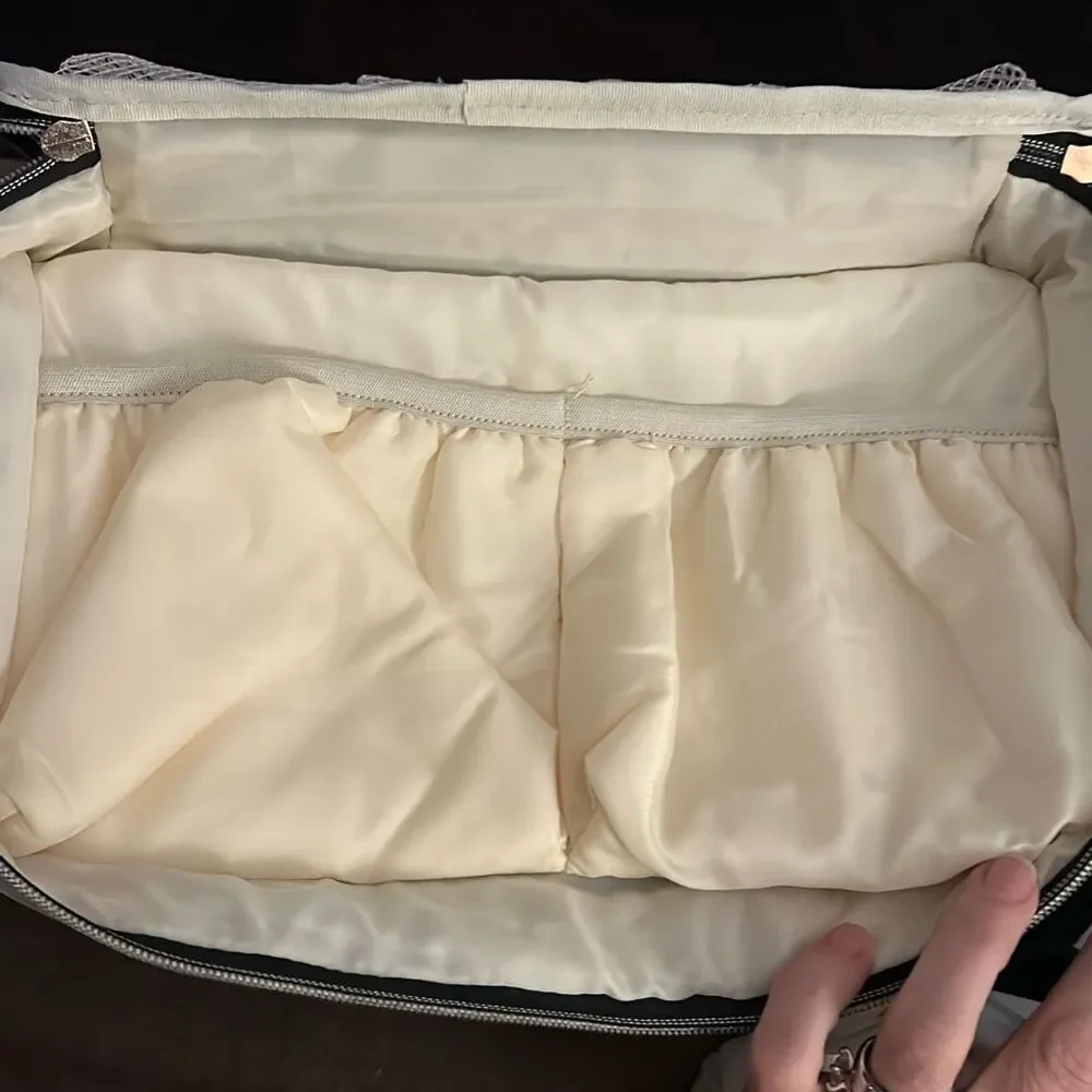 Breastmilk‎ Cooler Baby Bag, with Multiple pockets & Changing Pad. Grey.